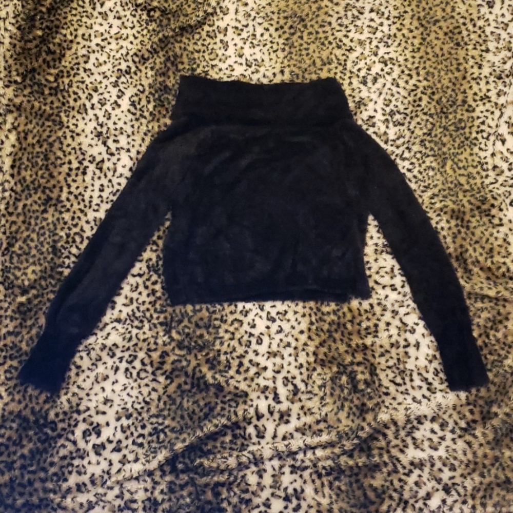 Faux Fur Crop Top